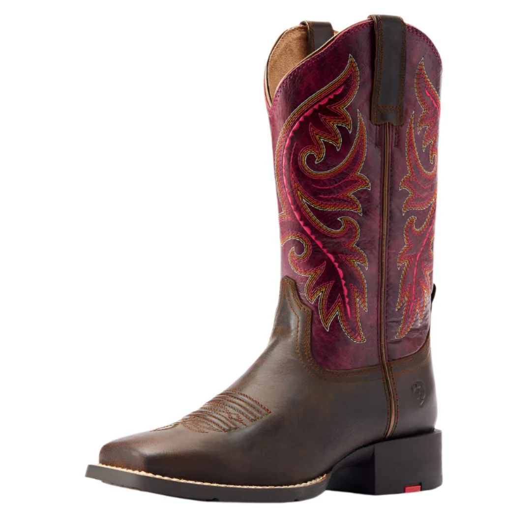 Ariat Women's Round Up Back Zip Western Boot
