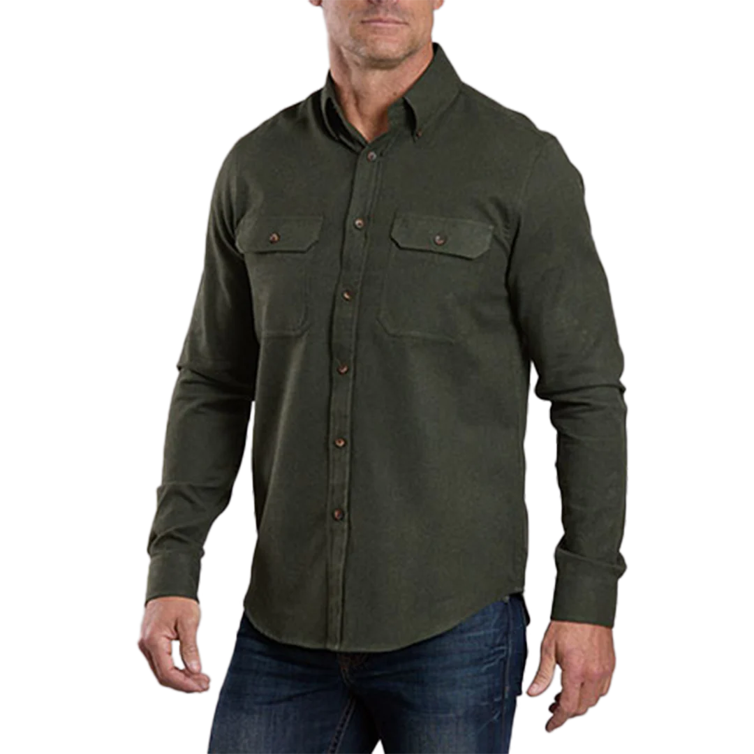 Stetson Men's Flannel Long Sleeve Button Shirt