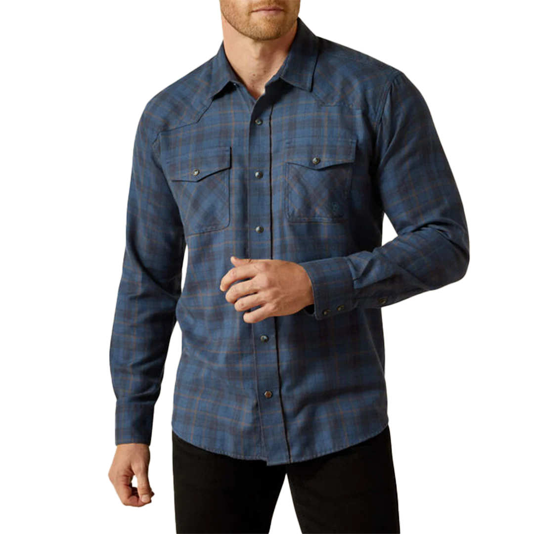 Ariat Men's Holland Retro Fit  Long Sleeve Snap Shirt