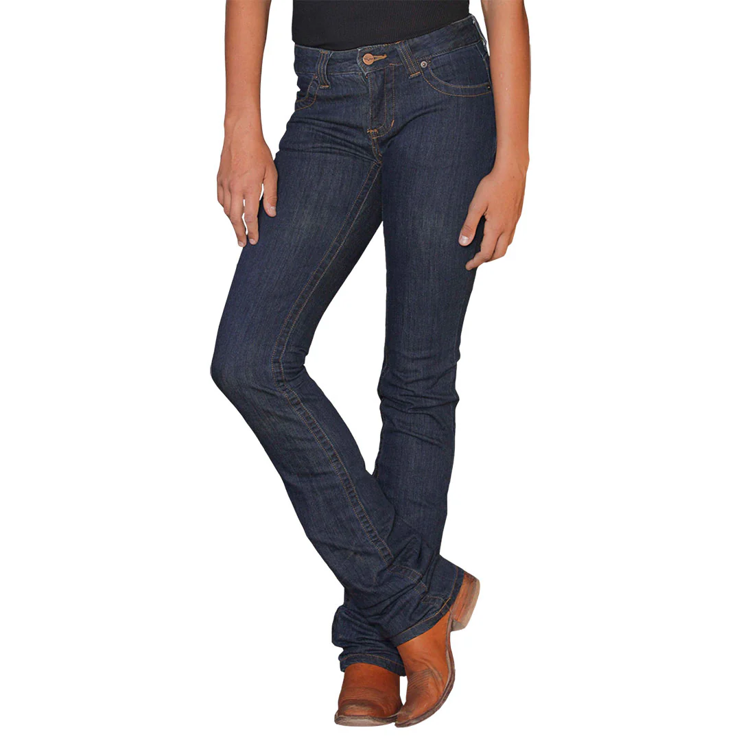 Kimes Ranch Women's Betty Mid Rise Bootcut Jeans