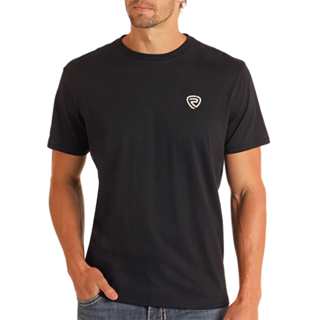 Rock & Roll Denim Unisex Longhorn Skull T-Shirt