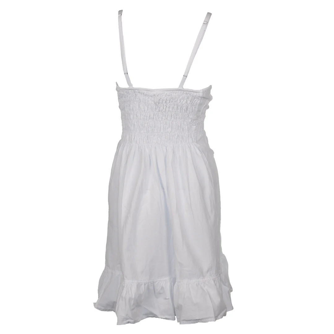 Inca Cotton Women's Short Embroidery Dress