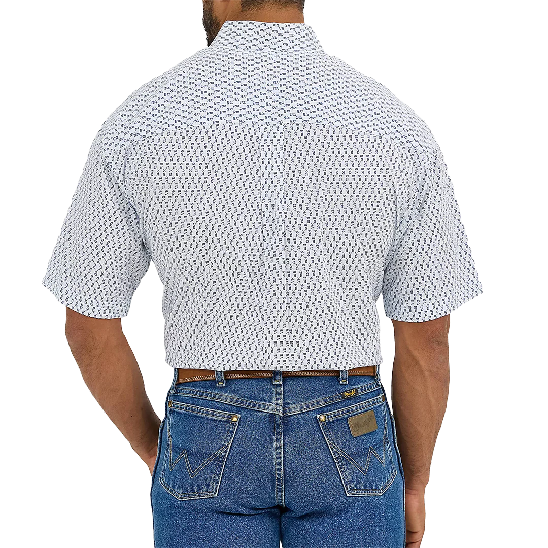 Wrangler Men's George Strait Short Sleeve Button Shirt