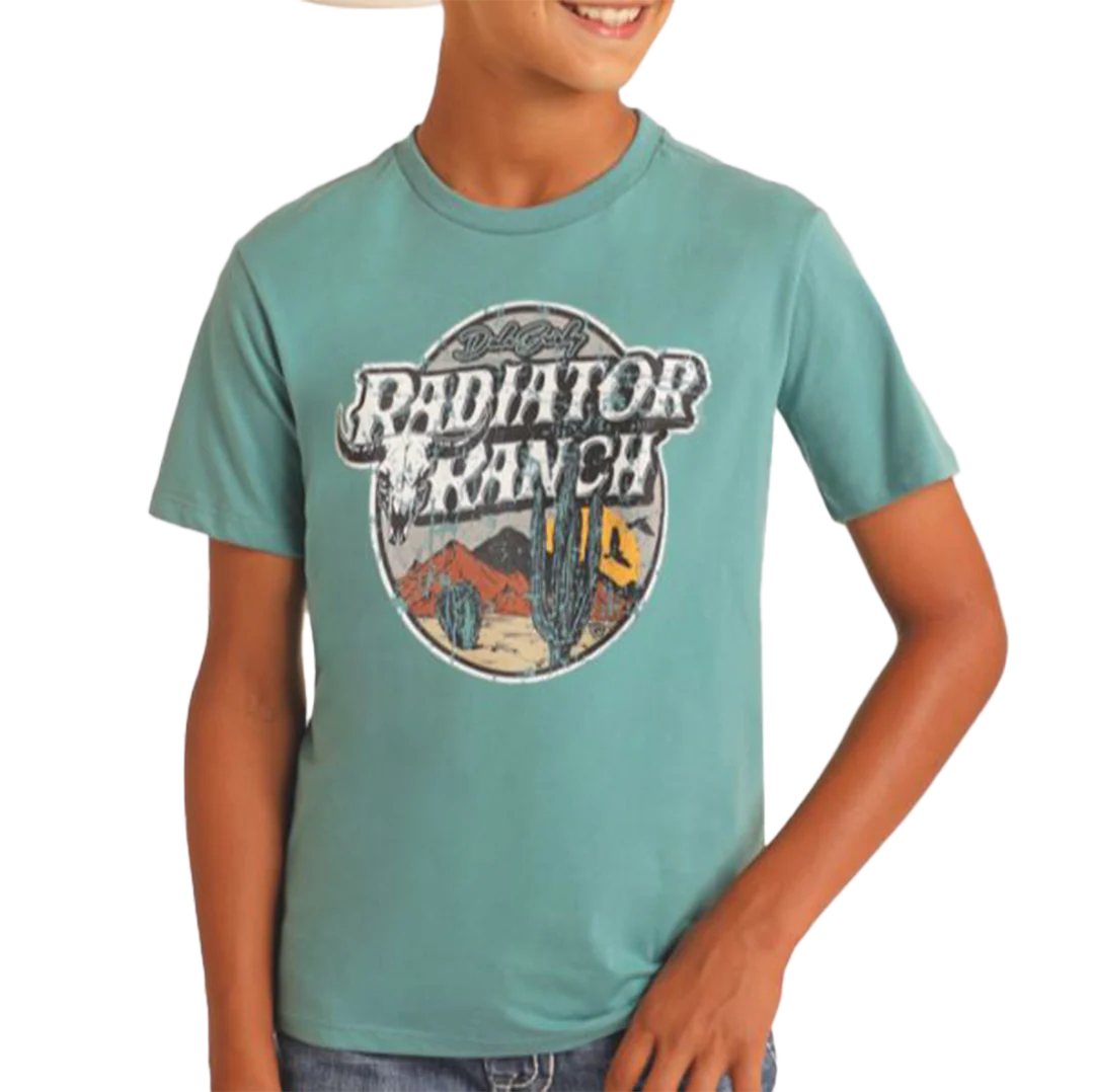 Rock & Roll Cowboy Boys' R-Ranch T-Shirt