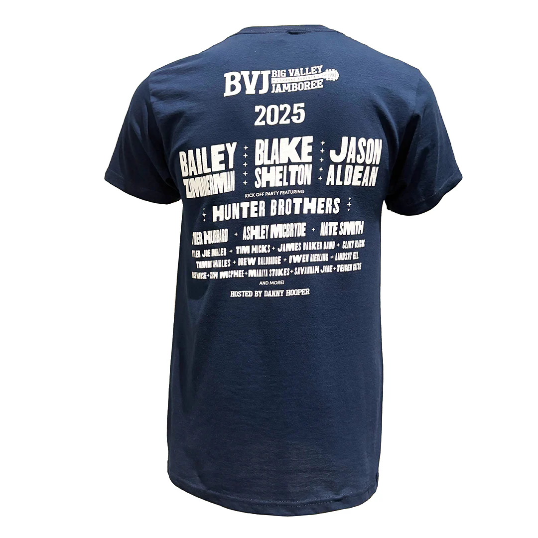 Big Valley Jamboree Unisex Tour 2025 T-Shirt