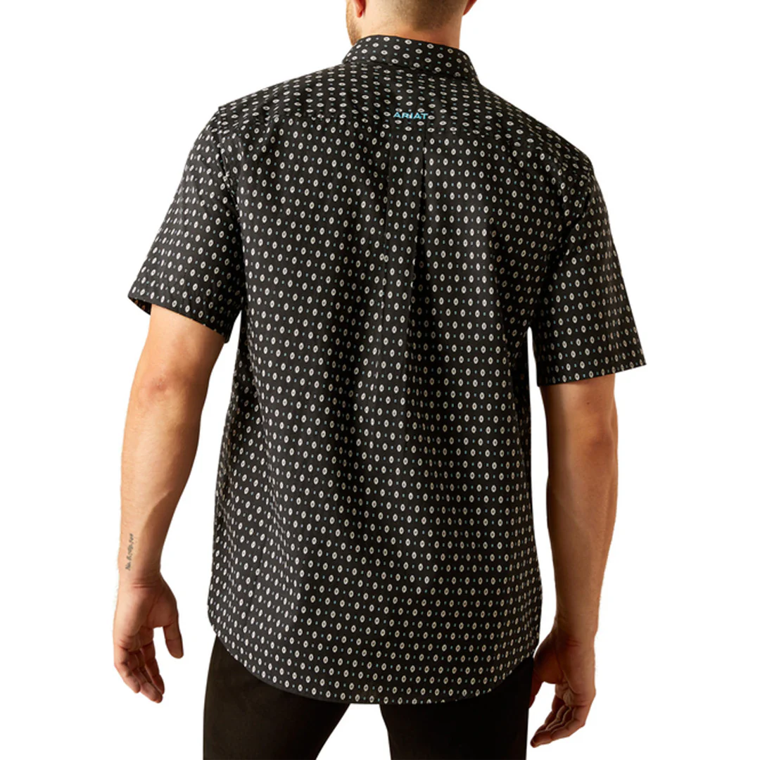 Ariat Men's Steele Classic Fit Short Sleeve Button Shirt