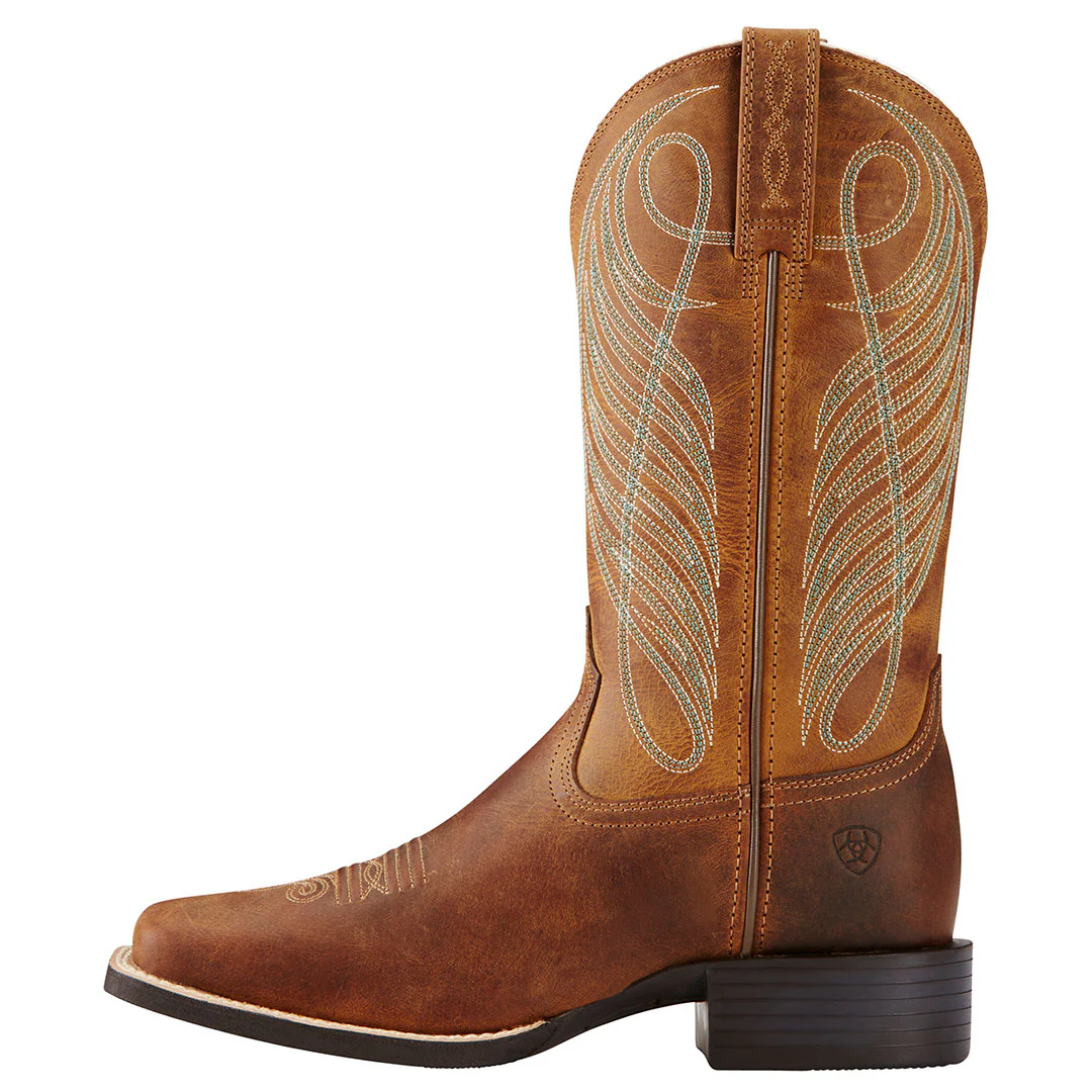 Ariat Women's Round Up Square Toe Cowgirl Boots