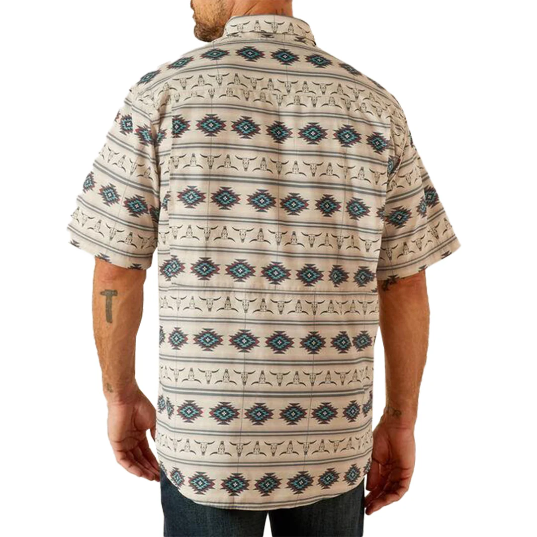 Ariat Men's French Oak VentTek Short Sleeve Western Shirt