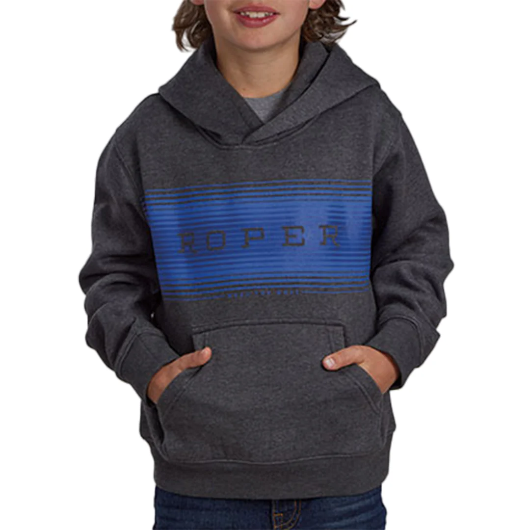 Roper Boys' Logo Pullover Hoodie