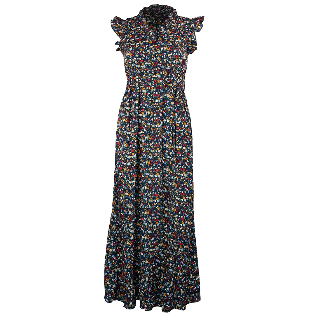 Papa Fashions Women's Print Maxi Dress