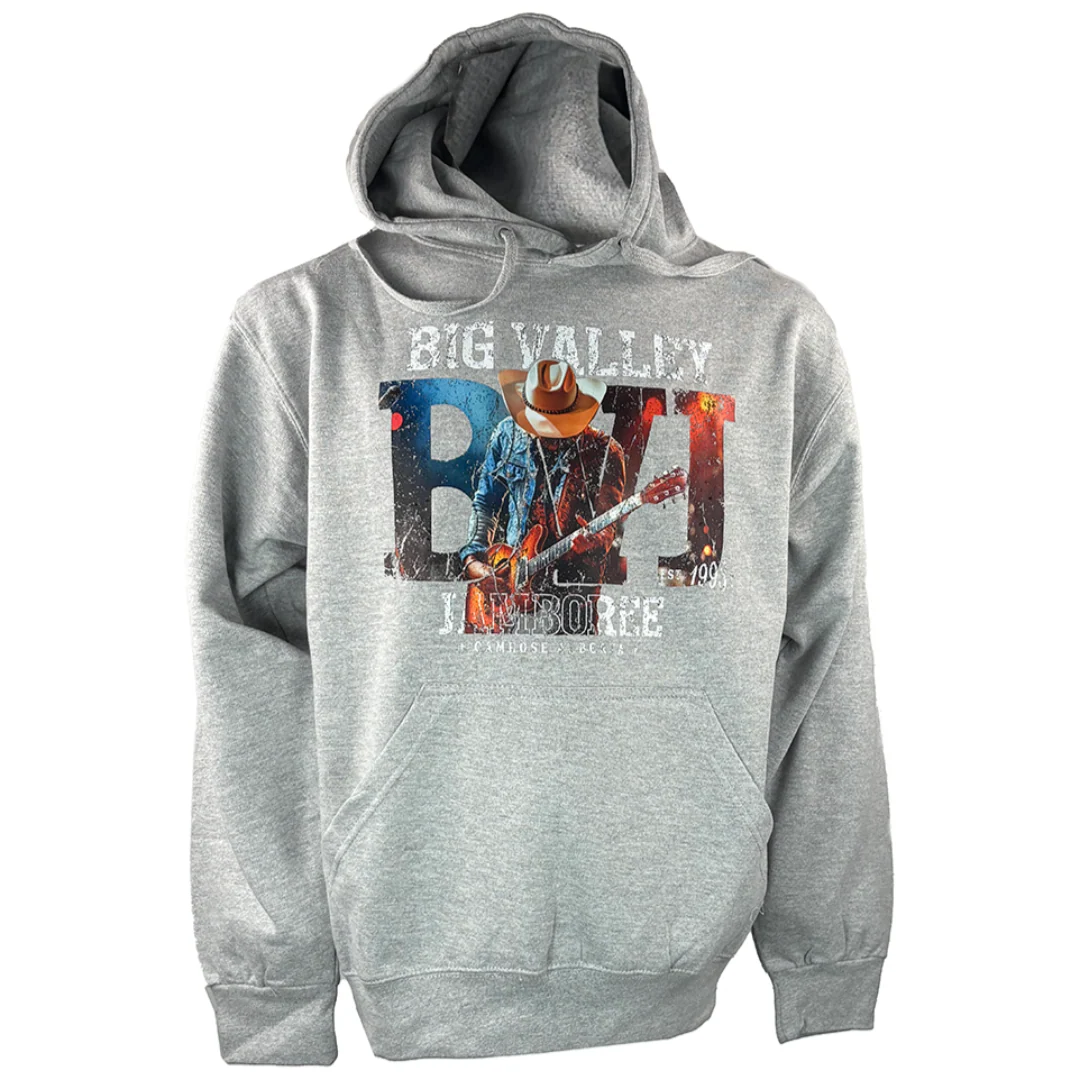 Big Valley Jamboree Unisex Sign Graphic Hoodie