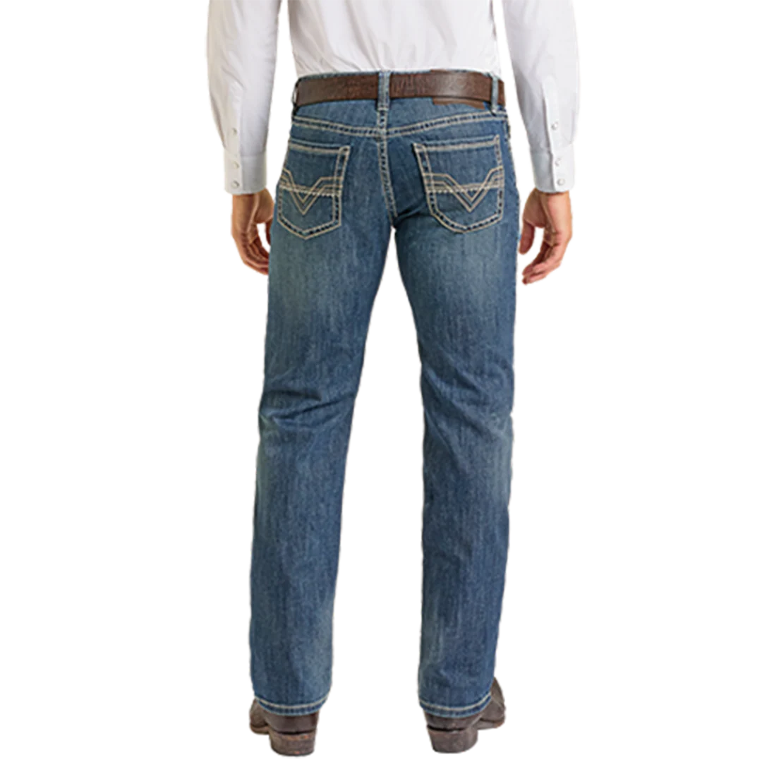 Rock & Roll Denim Men's Revolver Straight Jeans