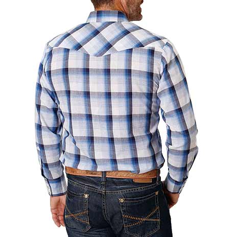 Roper Men's Plaid Snap Shirt
