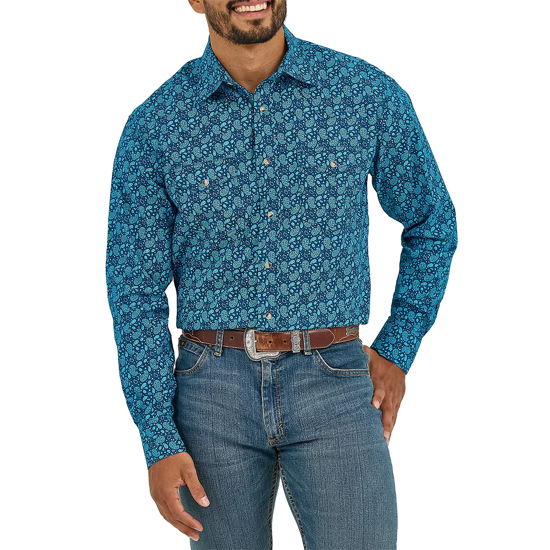 Wrangler Men's 20X Competition Advanced Comfort Long Sleeve Snap Shirt