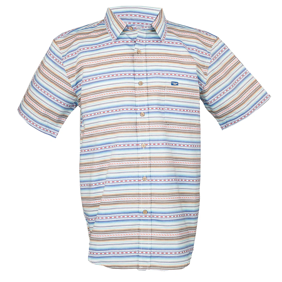 Panhandle Men's Serape Short Sleeve Button Shirt