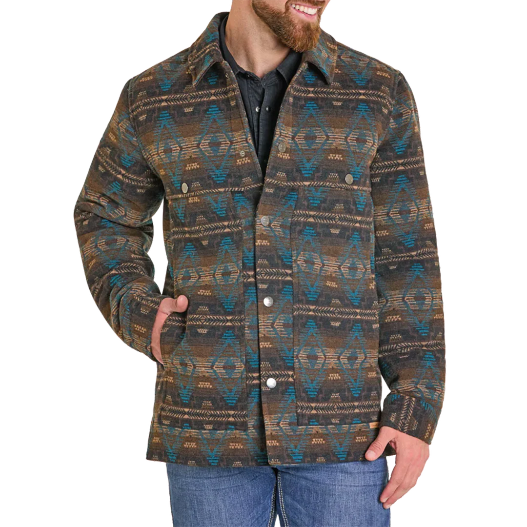 Panhandle Men's Manchester Aztec Jacquard Jacket
