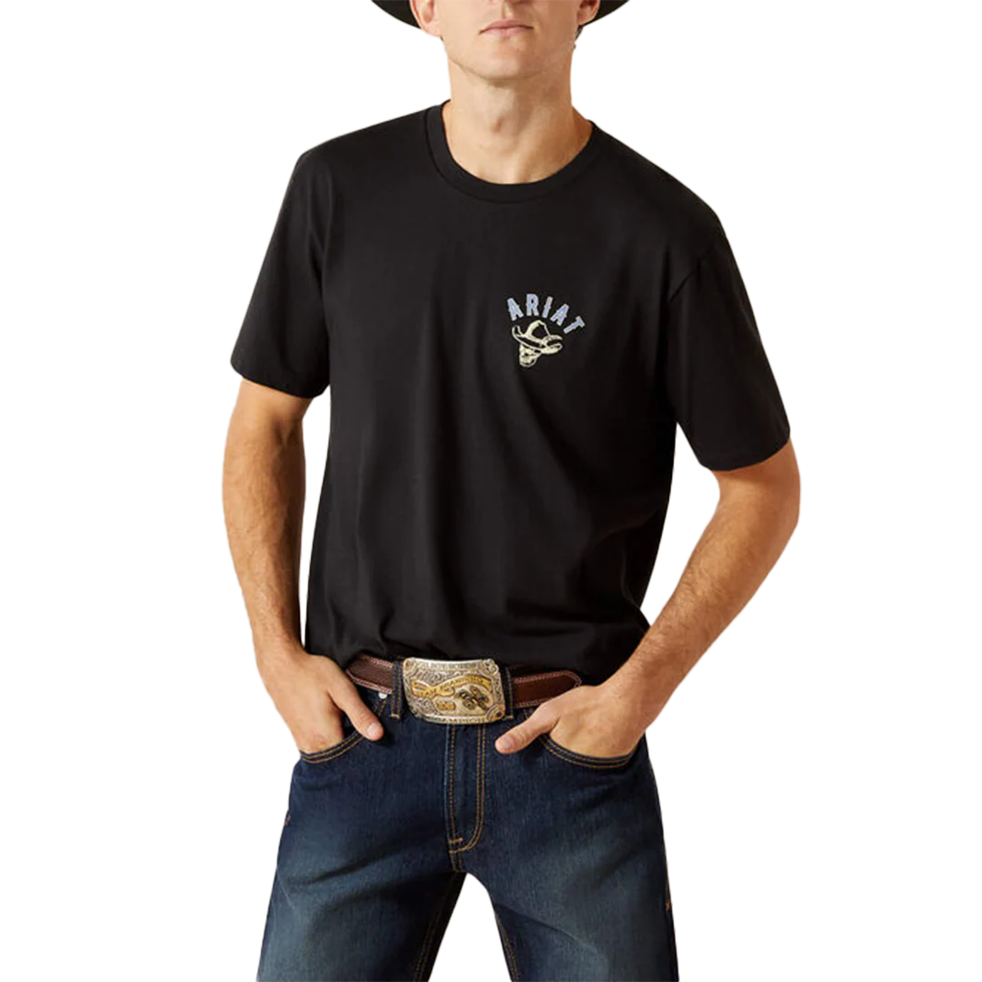 Ariat Men's Stitched Skull T-Shirt