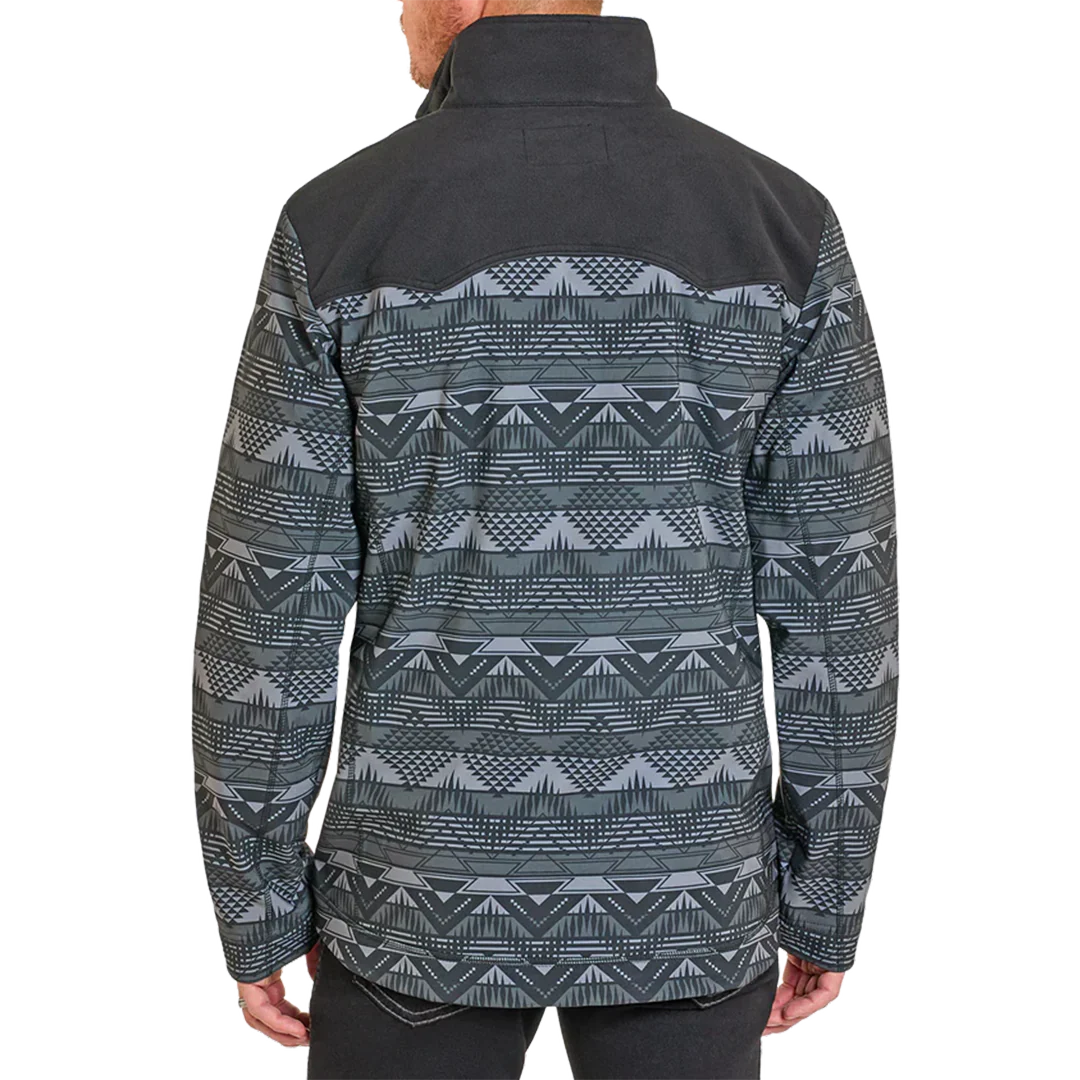 Panhandle Men's Silverton Aztec Printed Softshell Jacket