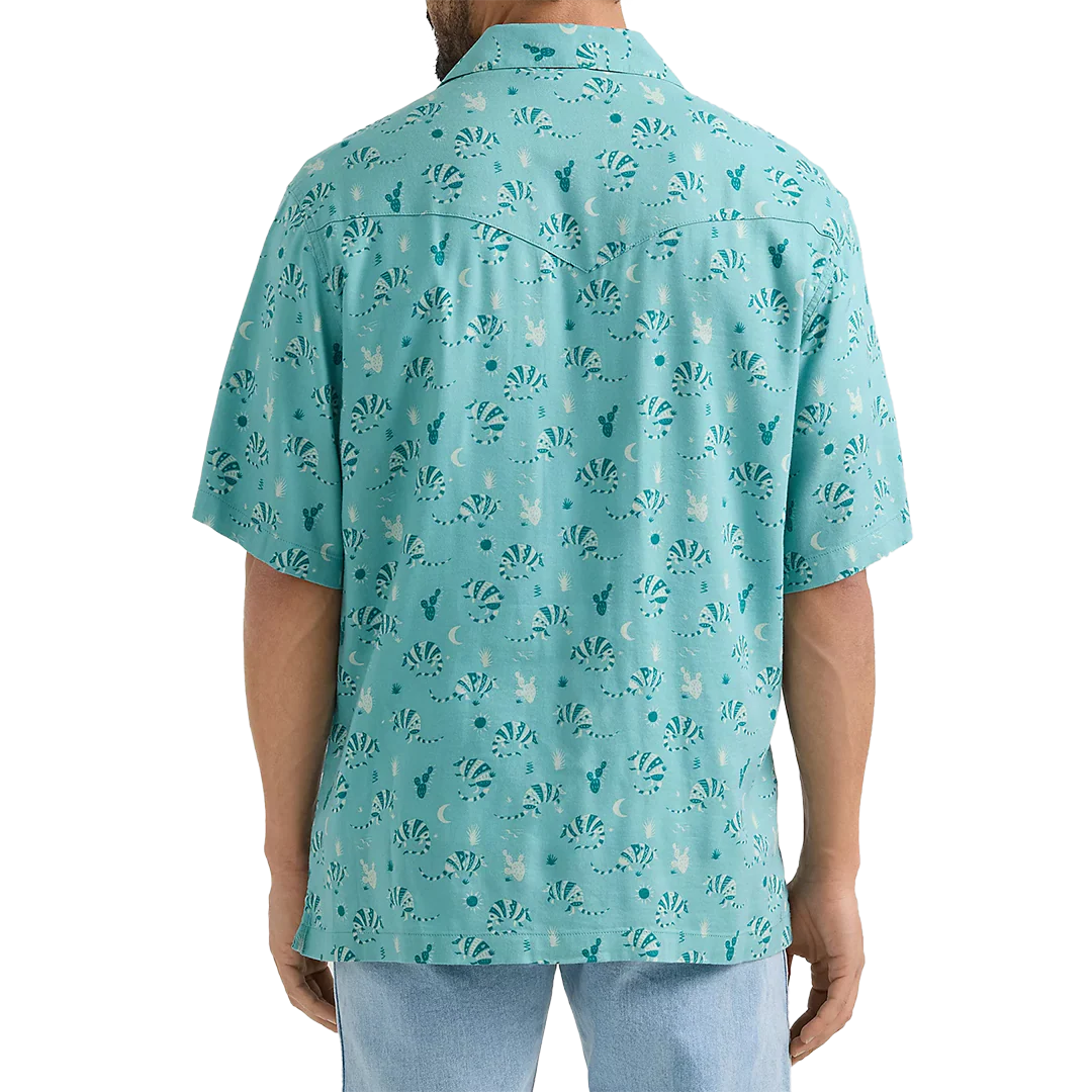 Wrangler Men's Coconut Cowboy Short Sleeve Snap Shirt