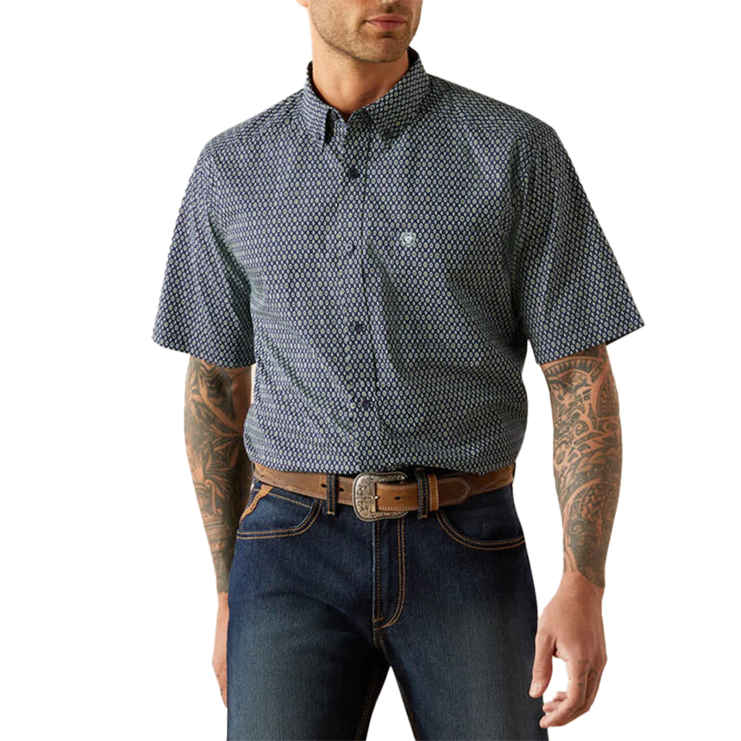 Ariat Men's Clark Short Sleeve Button Shirt