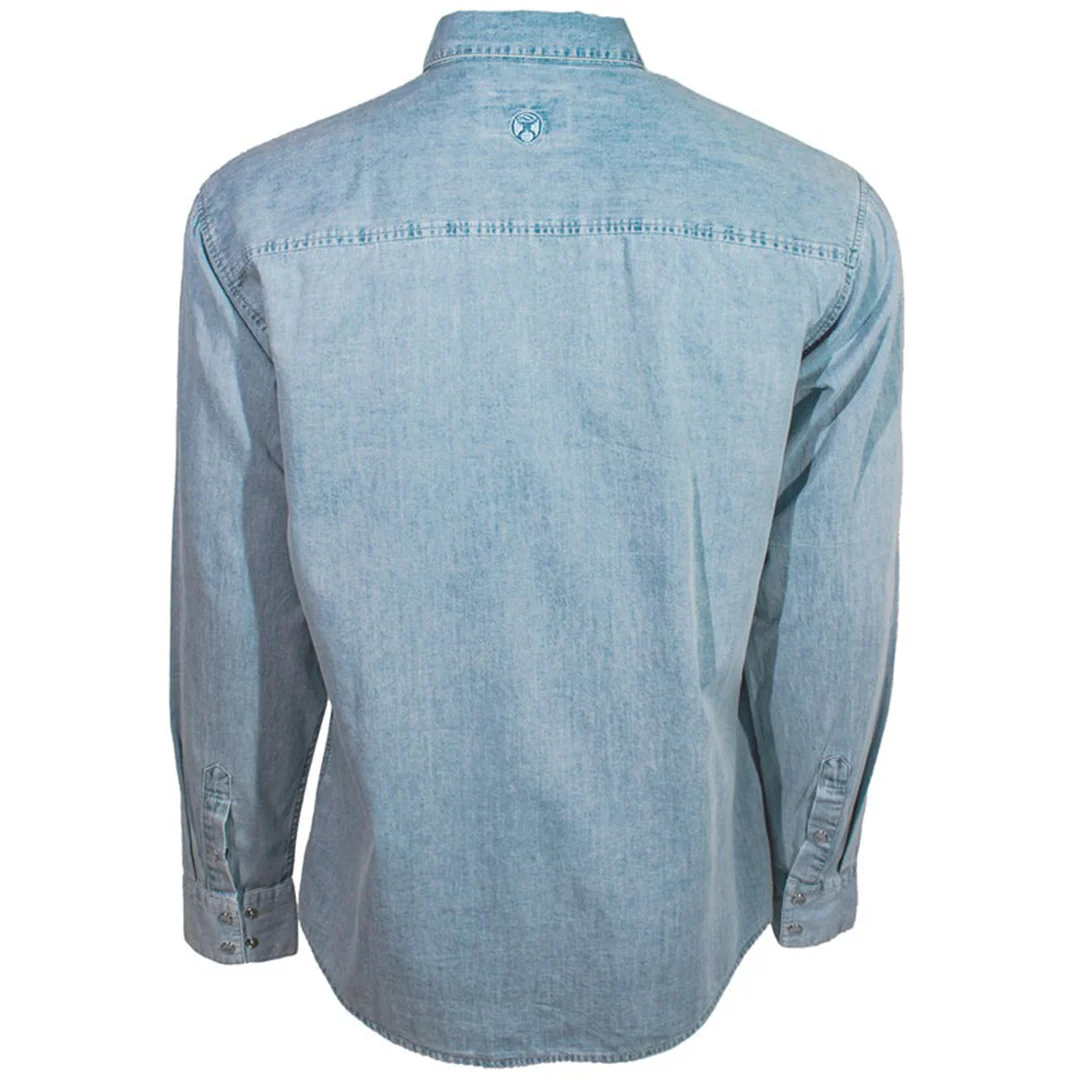 Hooey Brands Men's Chambray Denim Shirt