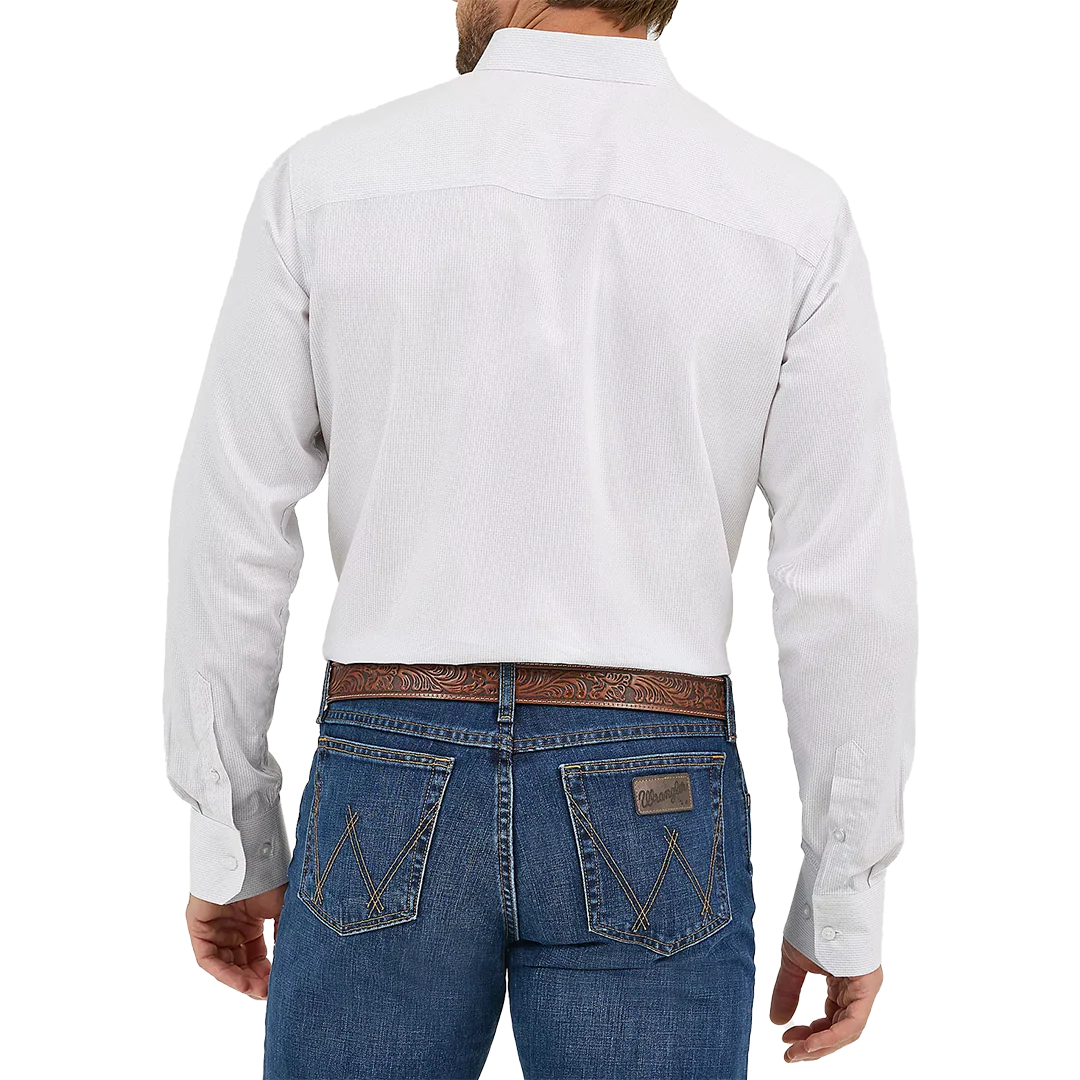 Wrangler Men's Cody Johnson One Pocket Long Sleeve Button Shirt