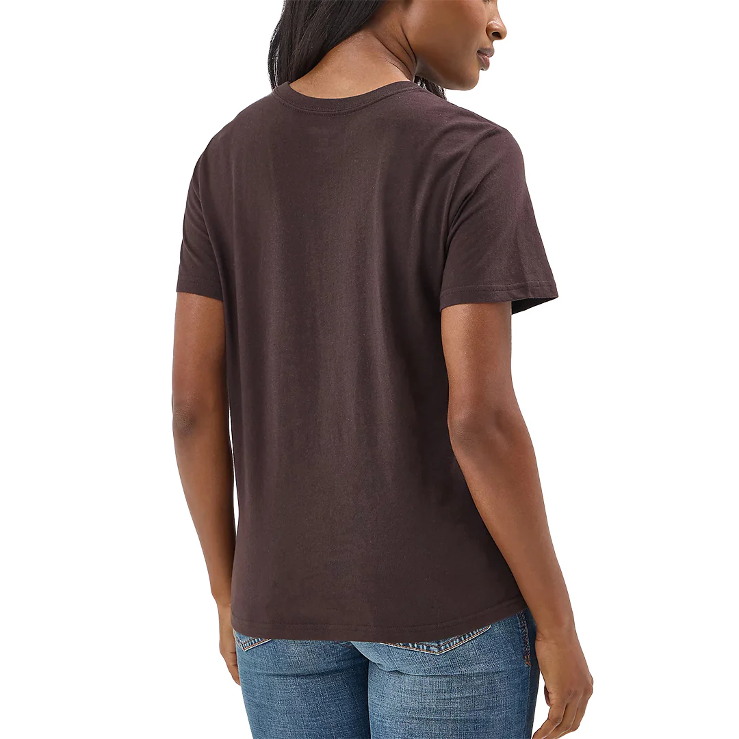 Wrangler Women's Elegant Horse Reg Fit  T-Shirt