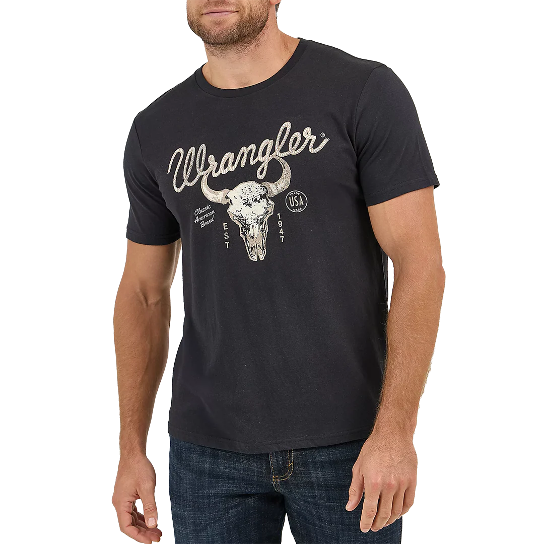 Wrangler Men's Steerhead Graphic T-Shirt