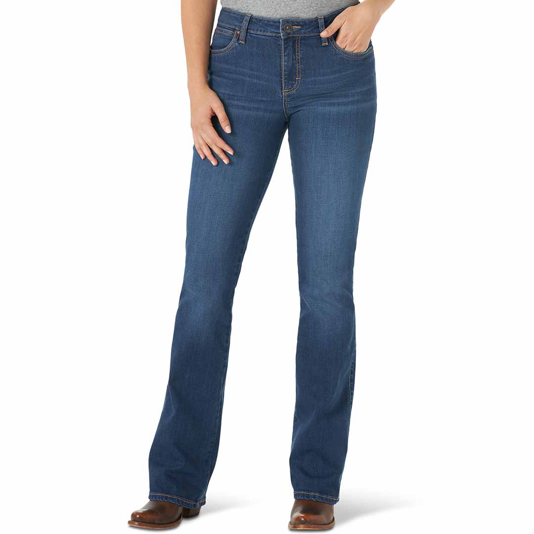 Wrangler Women's Aura Instantly Slimming Bootcut Leg Jeans
