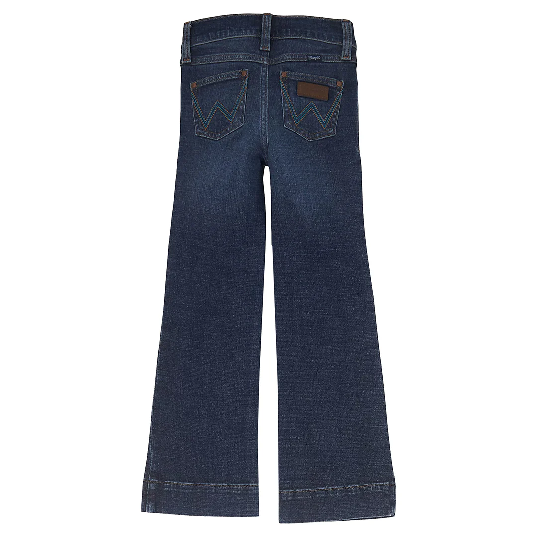 Wrangler Girls' Retro Trouser Jeans
