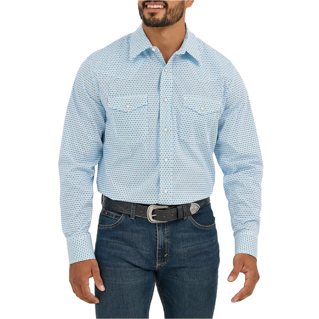 Wrangler Men's 20X Competition Advanced Comfort Long Sleeve Snap Shirt
