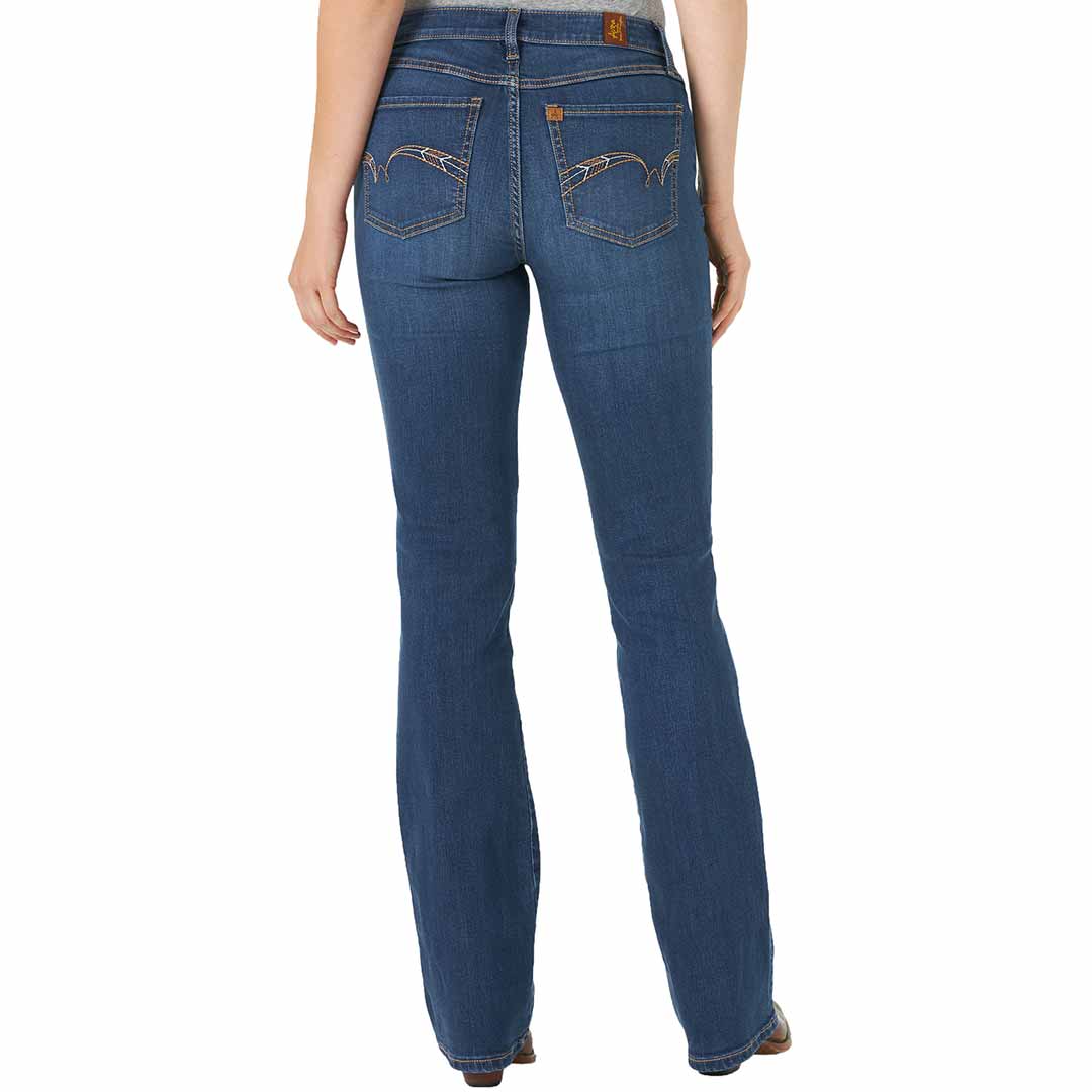 Wrangler Women's Aura Instantly Slimming Bootcut Leg Jeans