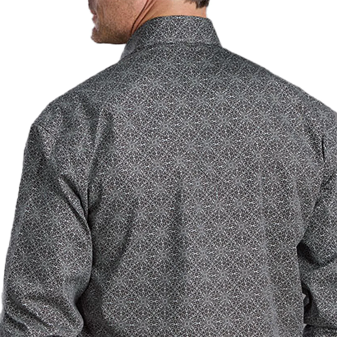 Stetson Men's Iron Filigree Long Sleeve Snap Shirt