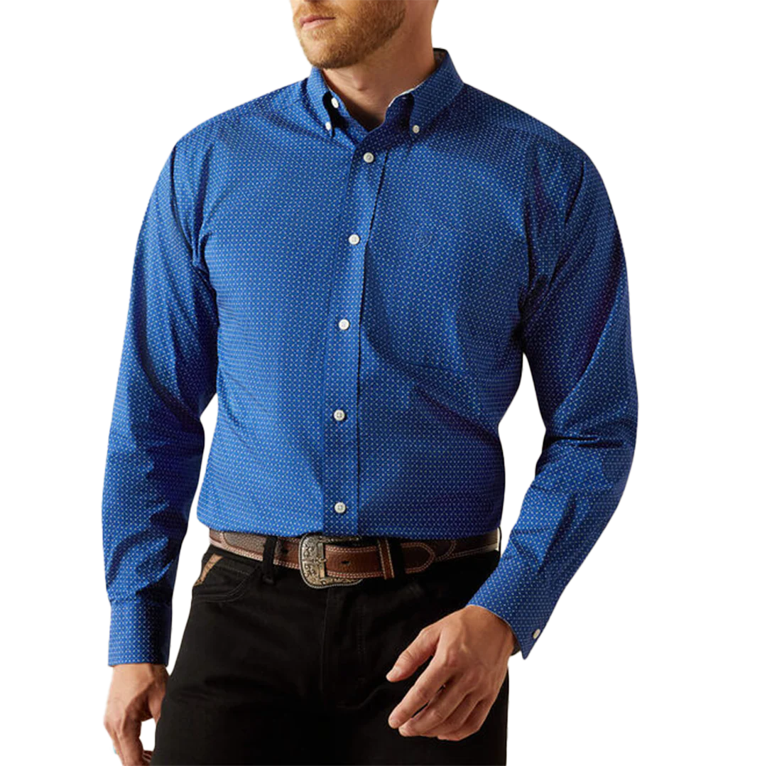 Ariat Men's Wrinkle Free Bodie Classic Fit Long Sleeve Button Shirt