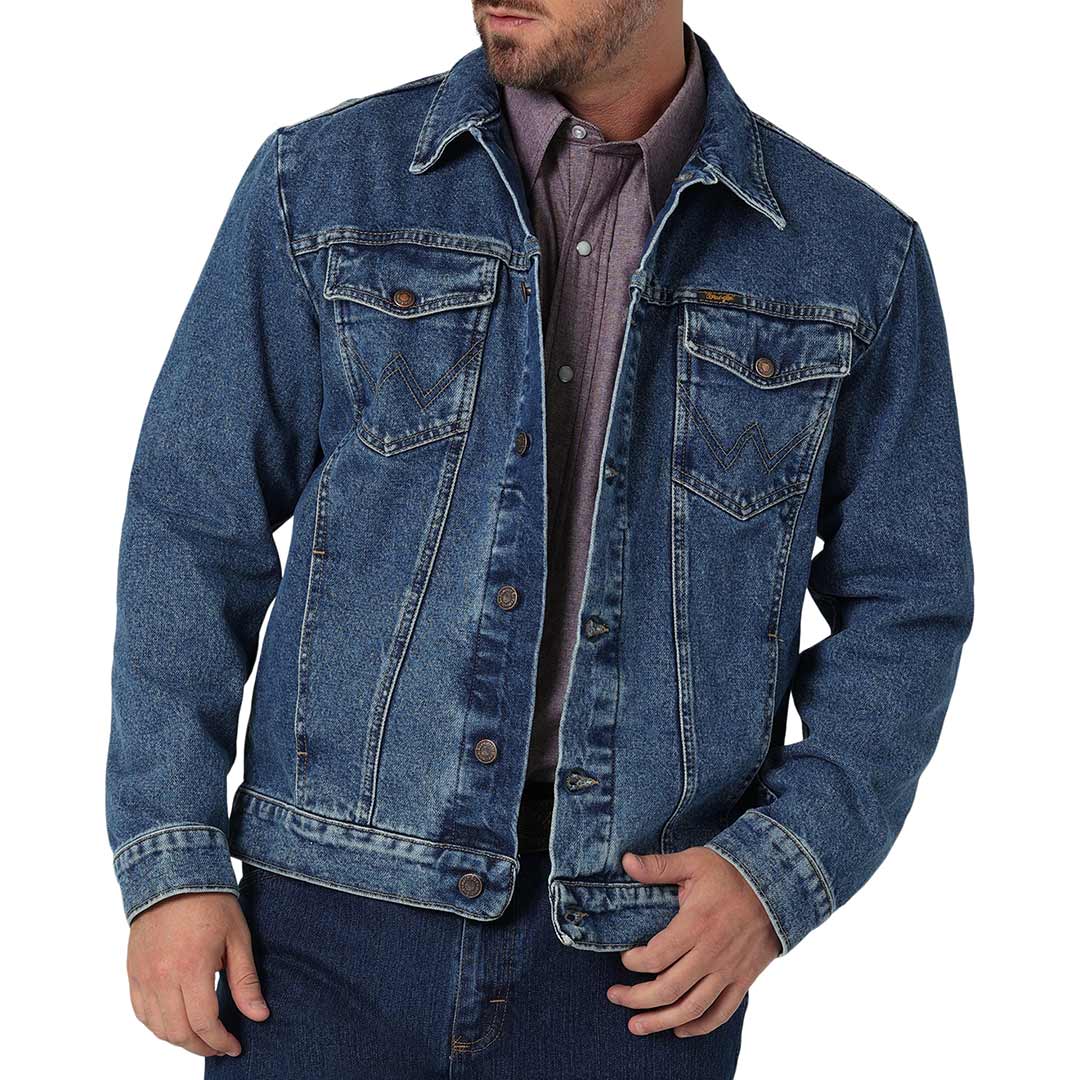 Wrangler Men's Cowboy Cut Unlined Jean Jacket
