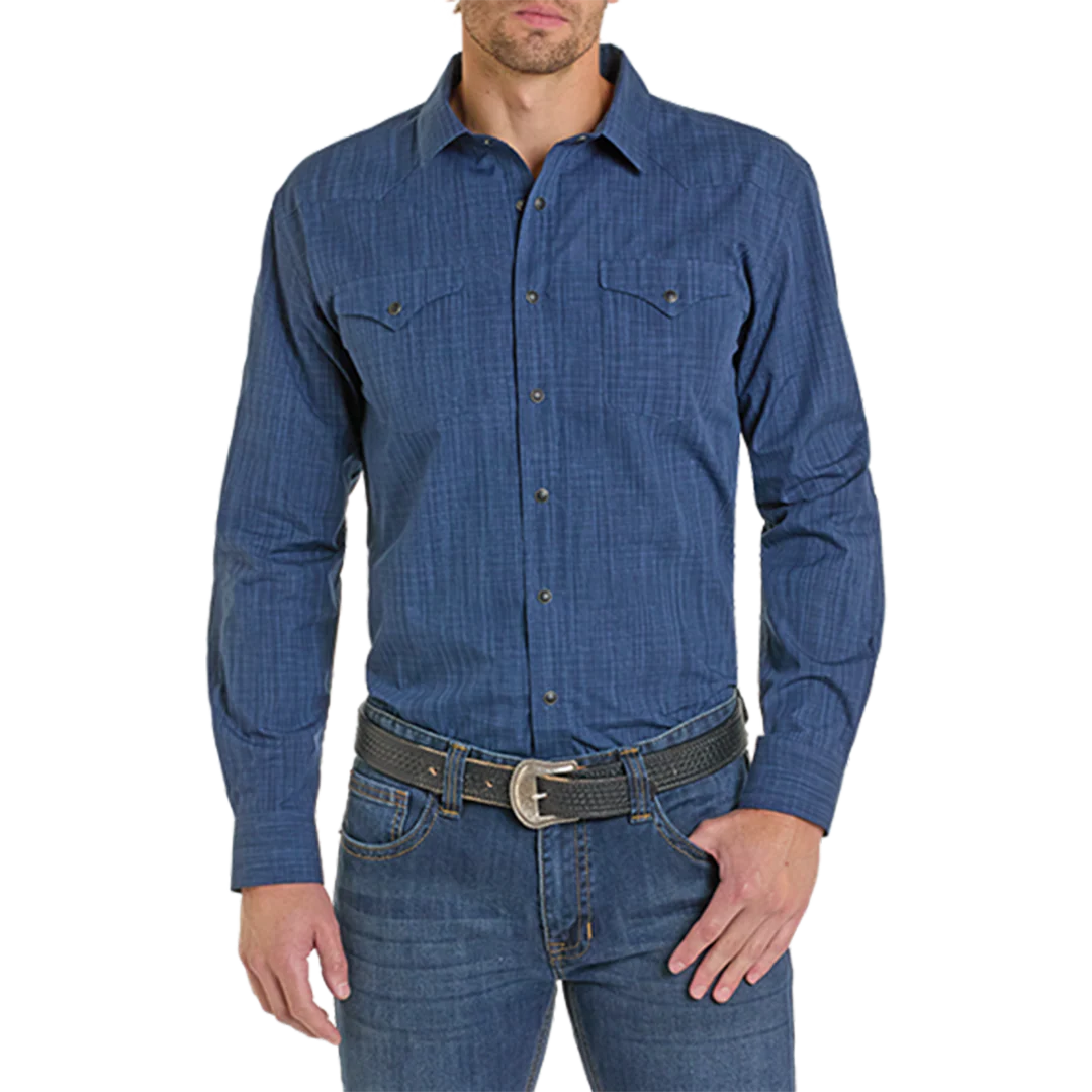 Panhandle Men's Long Sleeve Snap Shirt