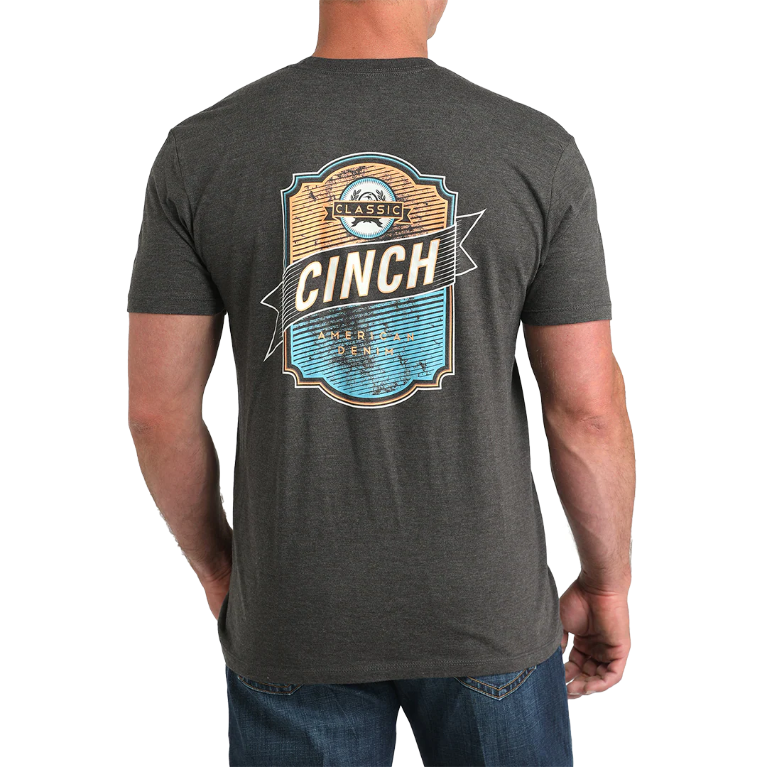 Cinch Men's Scroll Logo T-Shirt