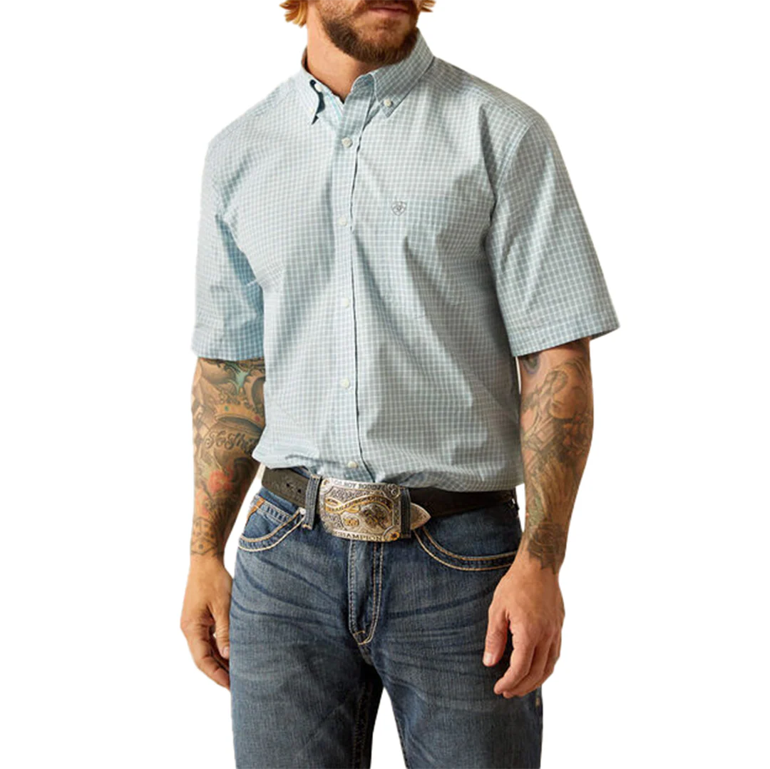 Ariat Men's Pro Series Glennie Classic Fit Short Sleeve Shirt