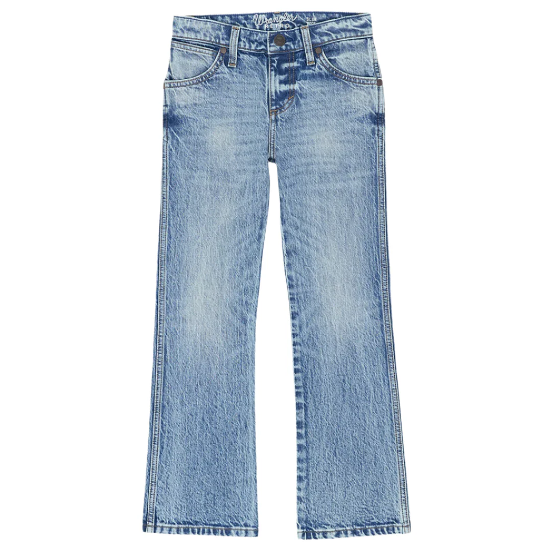 Wrangler Boys' Retro Slim Bootcut Jeans