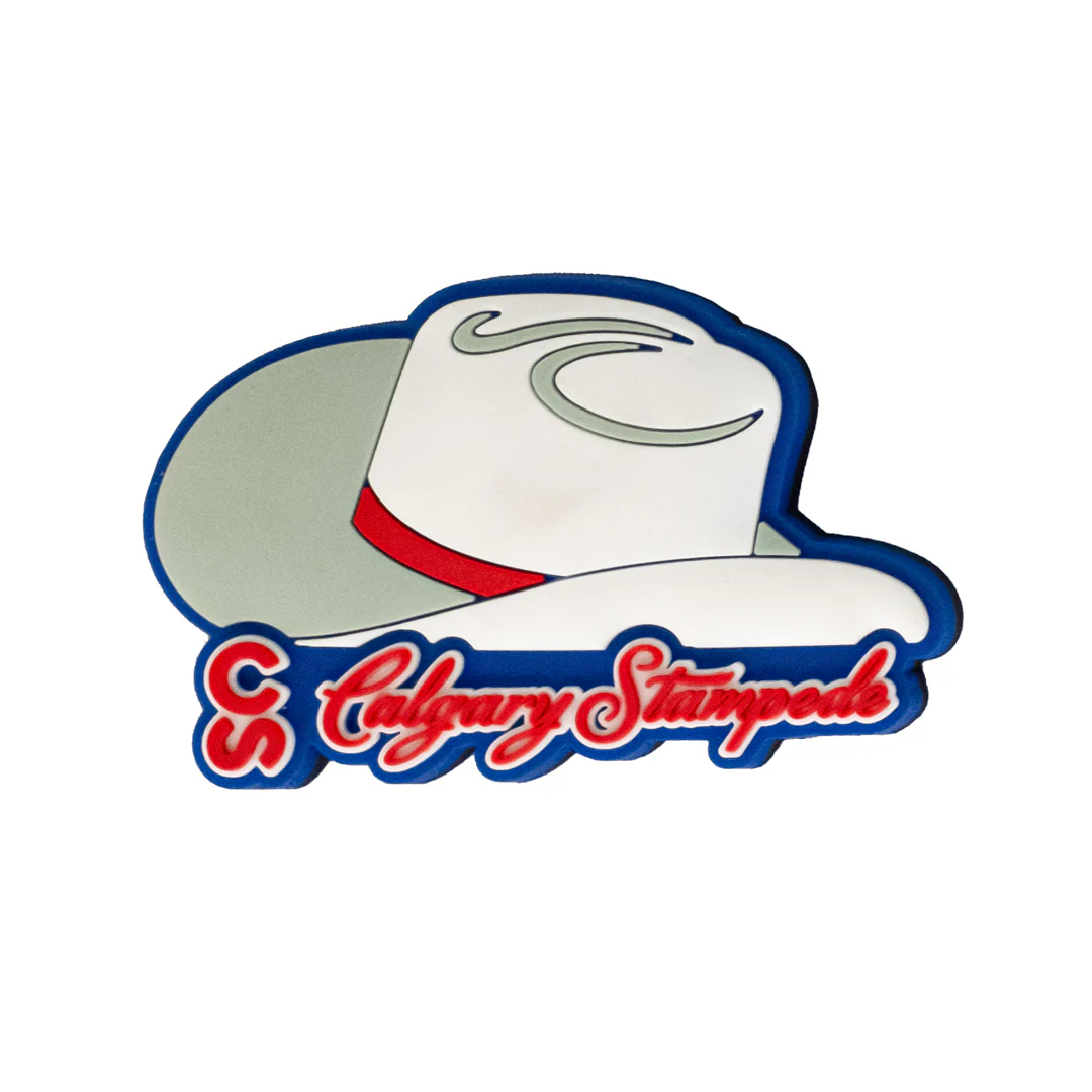 Calgary Stampede CS Logo Cowboy Hat Magnet