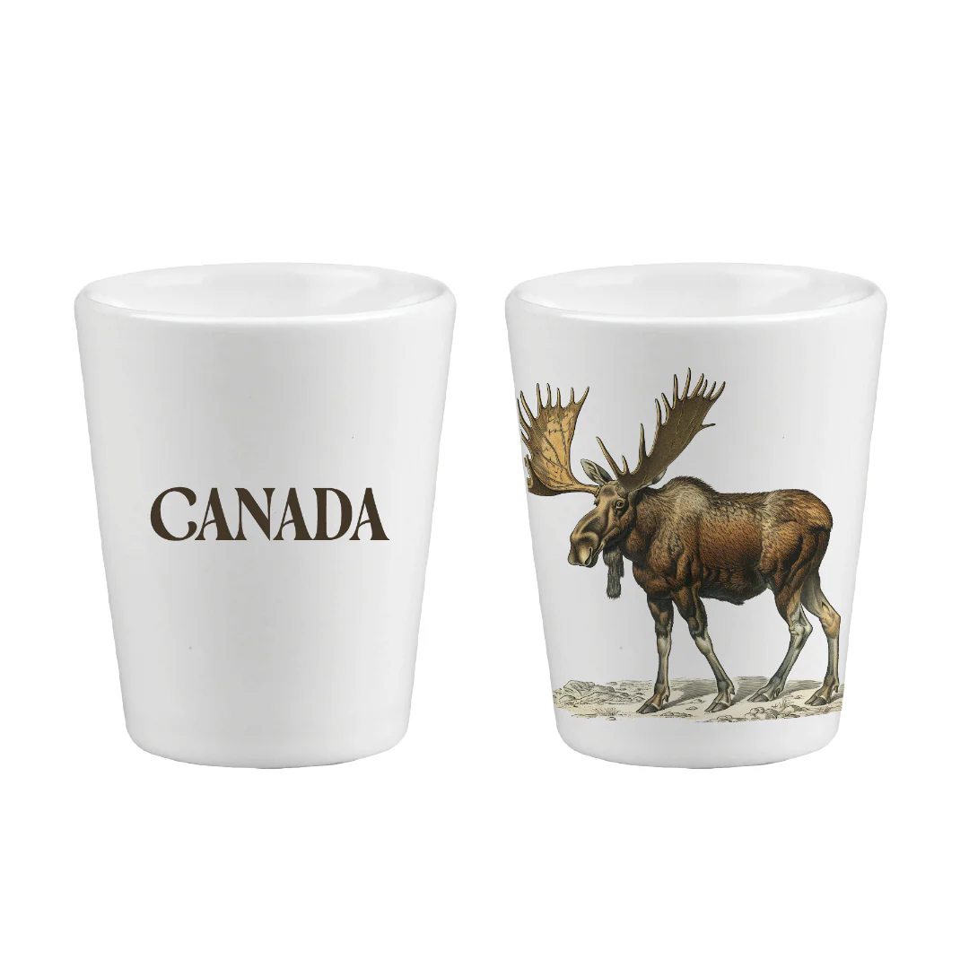 Canada Moose Shot Glass