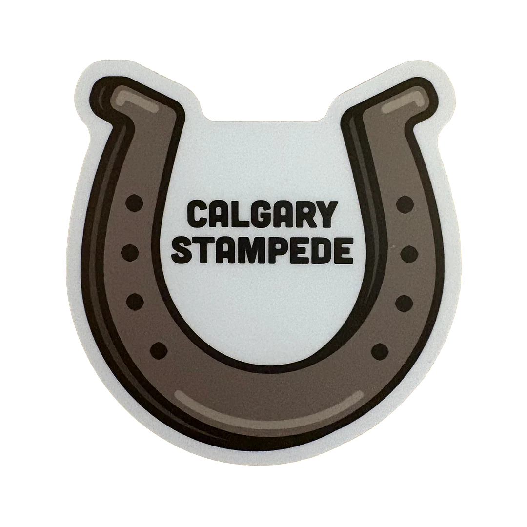Calgary Stampede Horse Shoe Sticker