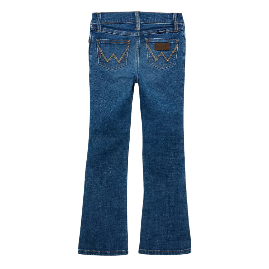Wrangler Girls' Retro Slim Bootcut Jeans
