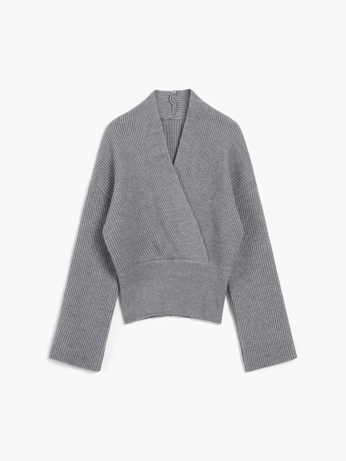 She's Effortless Wrap Sweater