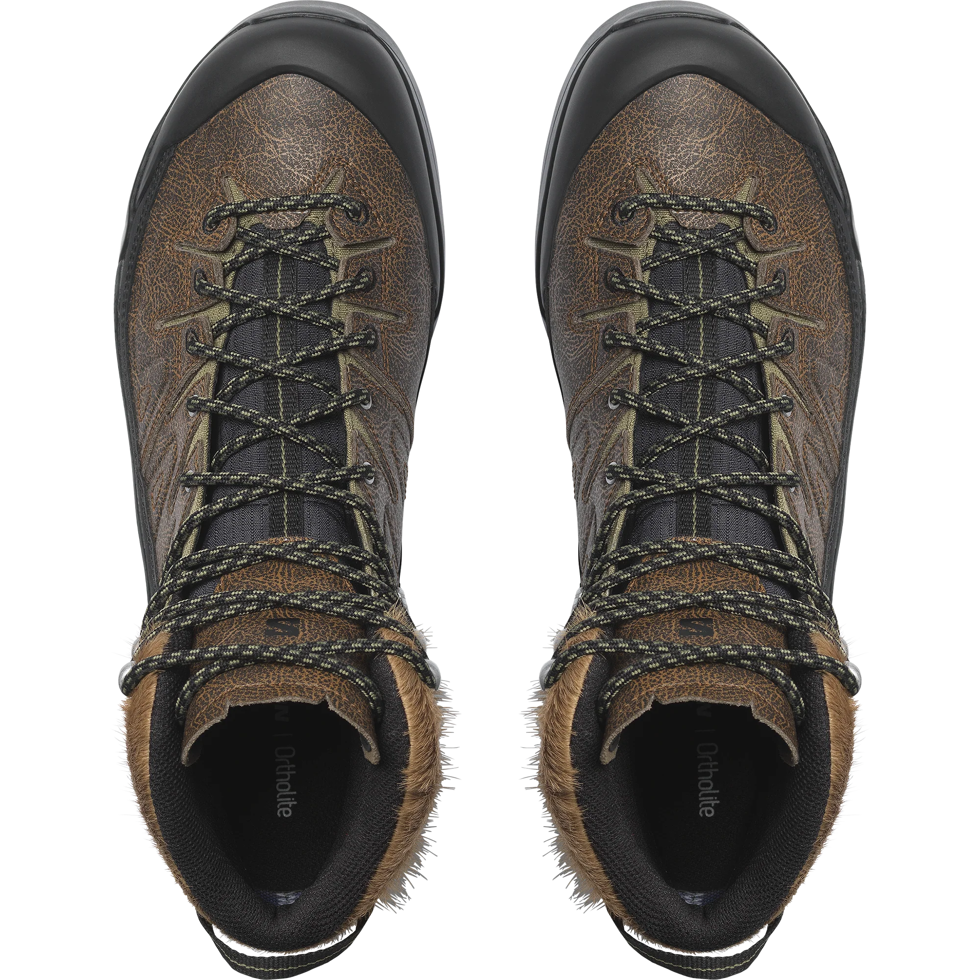X-ALP MID DISTRESSED LEATHER GORE-TEX