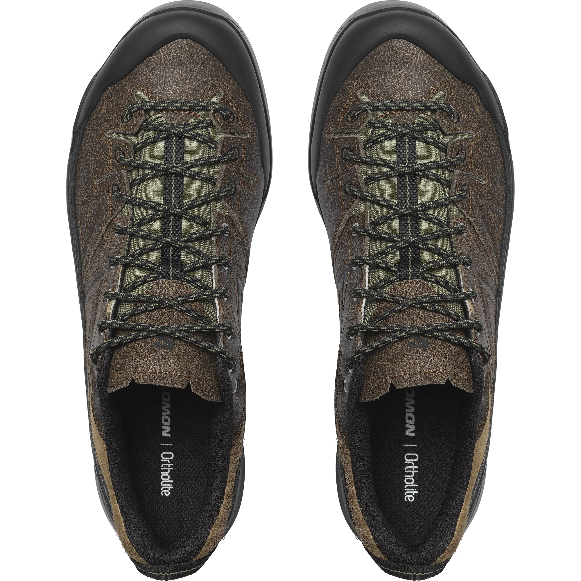 X-ALP LOW DISTRESSED LEATHER