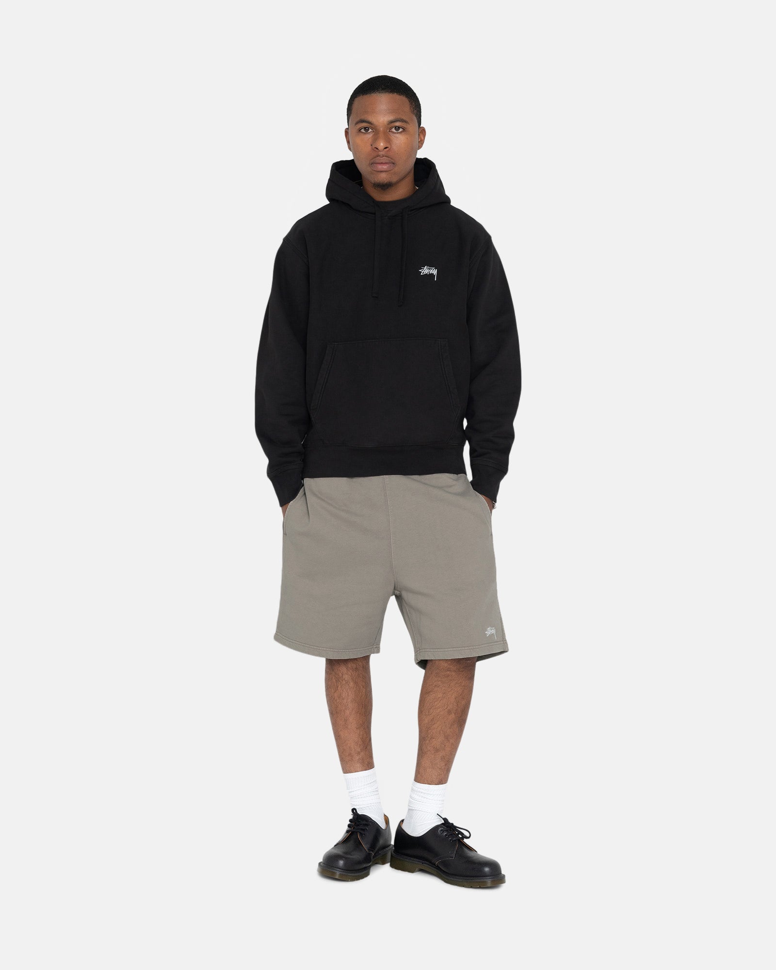 OVERDYED STOCK LOGO SWEAT SHORT