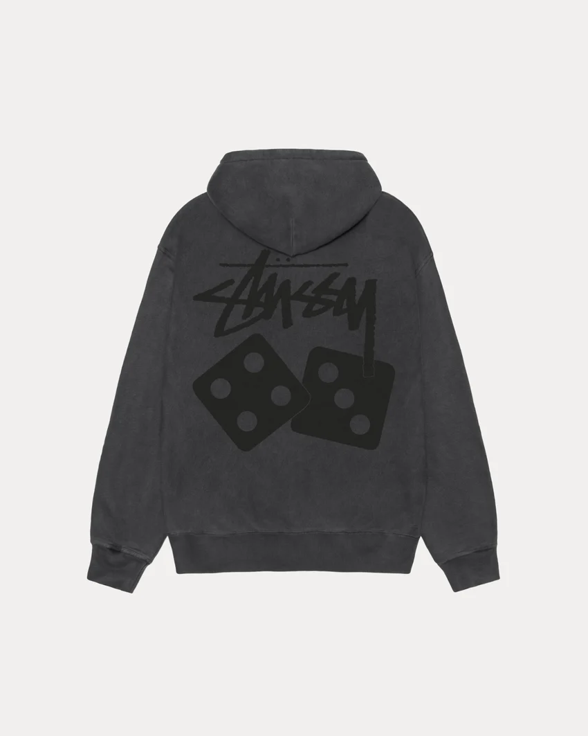DICE HOODIE PIGMENT DYED
