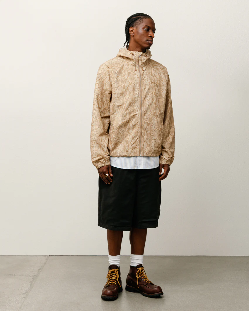 BEACH SHELL SNAKE PRINT NYLON