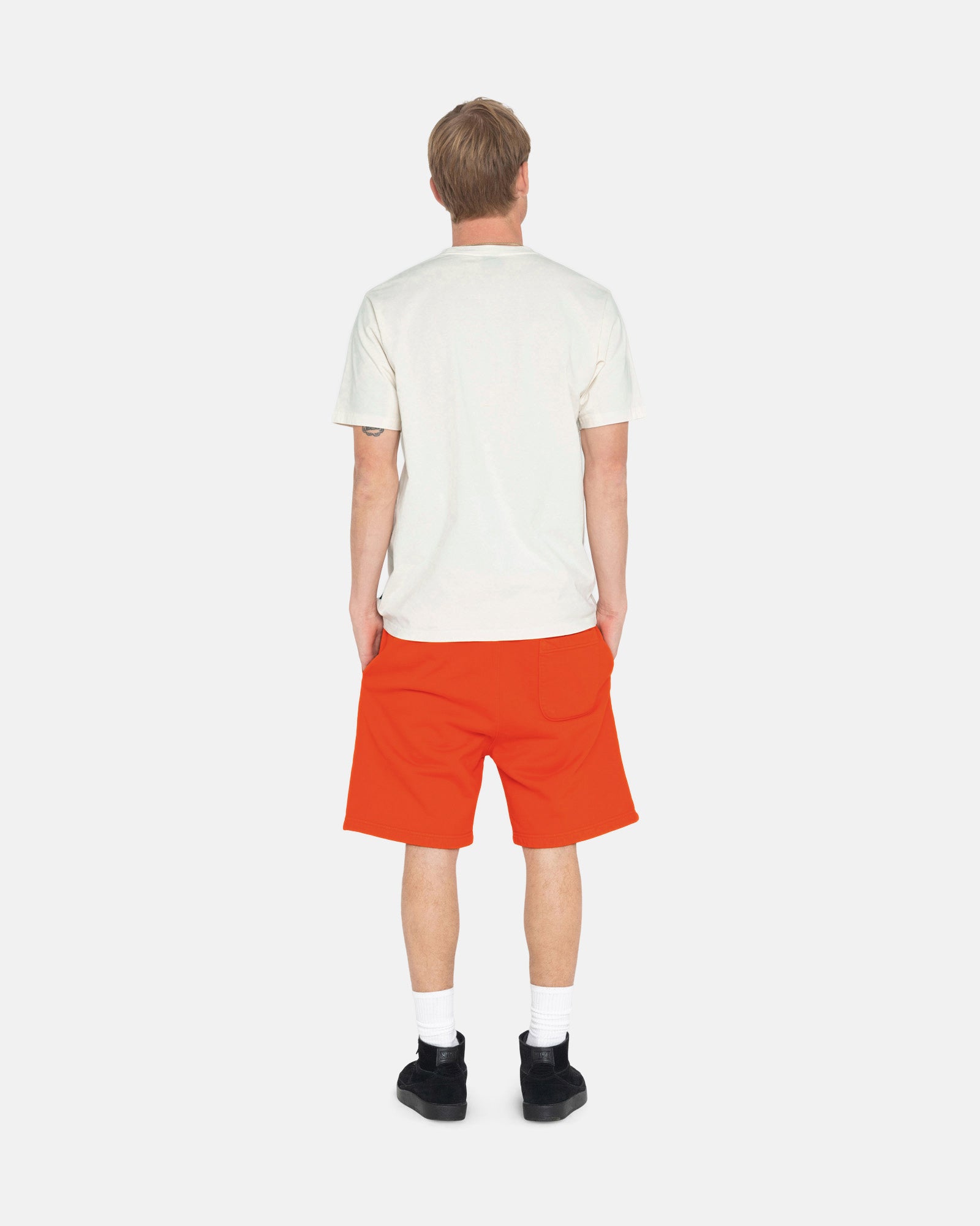 OVERDYED STOCK LOGO SWEAT SHORT